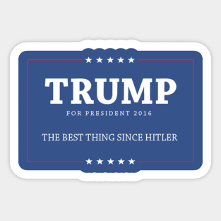 Trump als Präsident 2016 Sticker